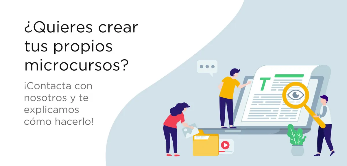 Crea tus microcursos