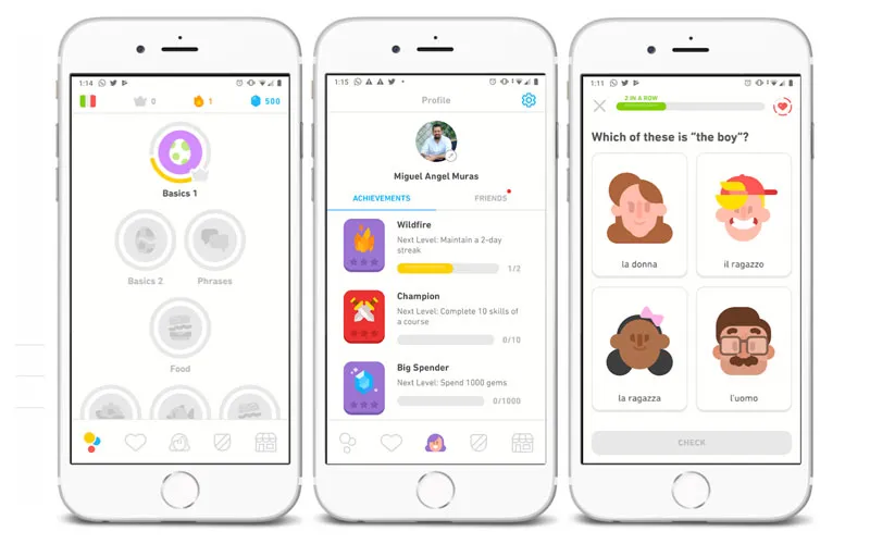 Microlearning - Duolingo