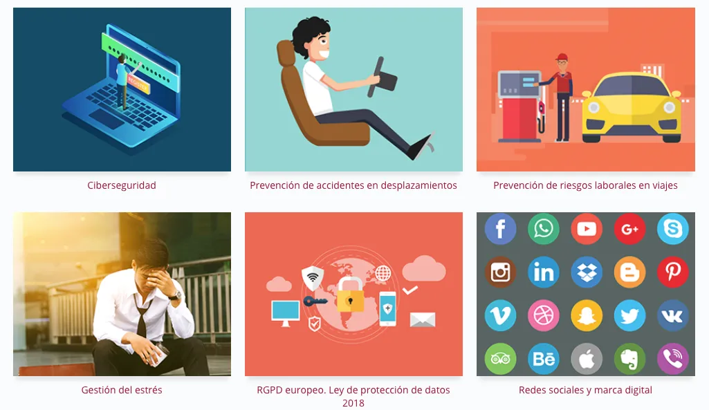 Catálogo de microcursos - microlearning desenvolupament a mida