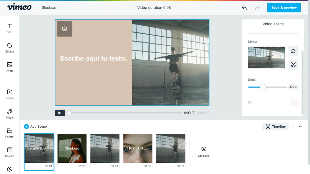 9+1 herramientas para crear vídeos: vimeo
