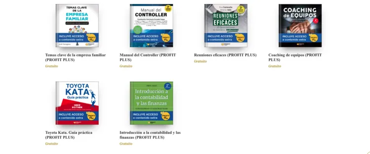 Contenidos divulgativos basados en lanzamientos editoriales, como los desarrollados conjuntamente con Profit Editorial | Libros de negocios