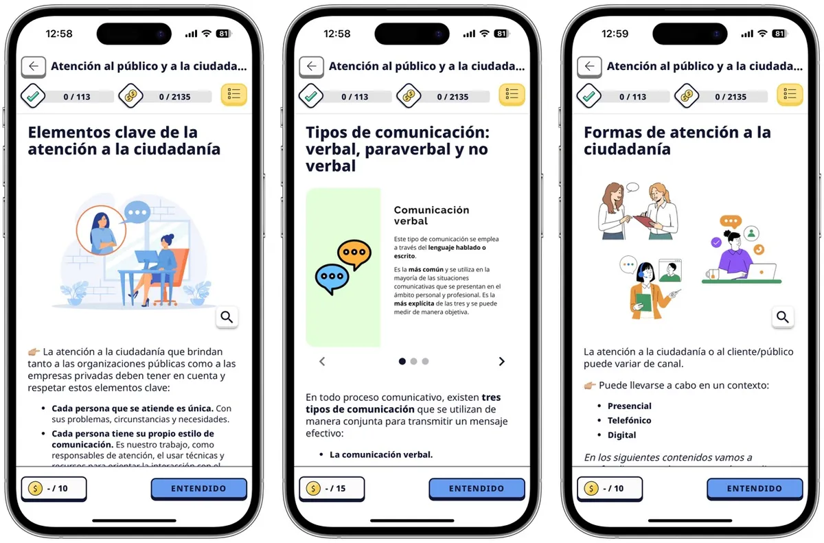 Atención al público y a la ciudadanía