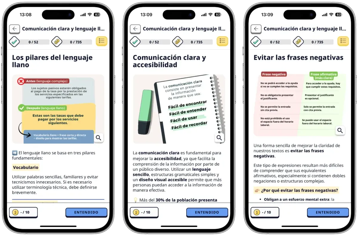 Comunicación clara y lenguaje llano