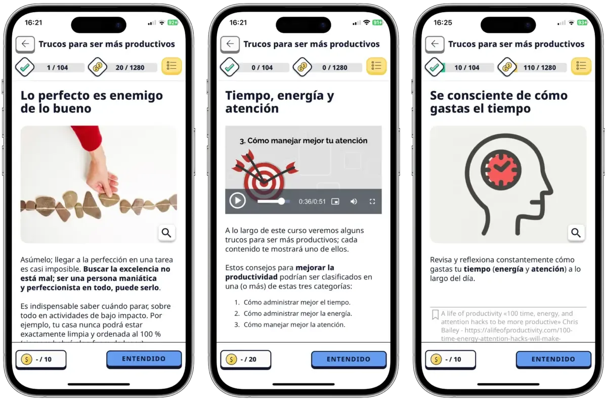 Trucs per ser més productius